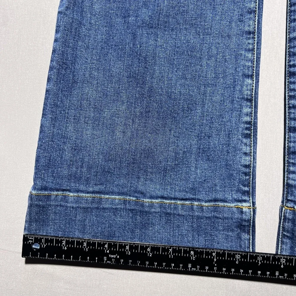Jeanerica St. Monica Jeans Flare Wide Leg Vintage 95 High Rise SW006 Size 29 - Picture 15 of 16